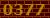 3677 code